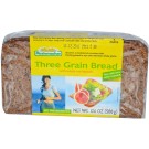 Mestemacher, Three Grain Bread with Whole Rye Kernels, 17.6 oz (500 g)