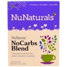 NuNaturals, NuStevia, No Carbs Blend, 50 Packets, 1 oz (29 g)