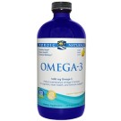 Nordic Naturals, Omega-3, Lemon, 1600 mg, 16 fl oz (473 ml)
