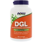 Now Foods, DGL, (De-Glycyrrhizinated Licorice Extract), 100 Lozenges
