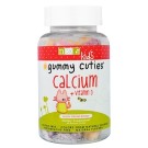 Natural Dynamix, Kids Gummy Cuties, Calcium + Vitamin D, 60 Gummy Cuties