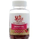 Hero Nutritional Products, Slice of Life, Adult Gummy Vitamins, Energy + B12, Natural Fruit Flavors, 60 Gummies