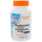 Doctor's Best, Hyaluronic Acid + Chondroitin Sulfate, 60 Gelatin Caps