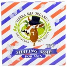 Tierra Mia Organics, Raw Goat Milk Skin Therapy, Shaving Soap For Men, 2.5 oz