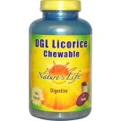 Nature's Life, DGL Licorice Chewable, 100 Tablets