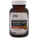 Gaia Herbs, Mushrooms + Herbs, Cordyceps , 60 Veggie Caps
