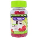 VitaFusion, B12, Natural Raspberry Flavor, 500 mcg, 100 Gummies