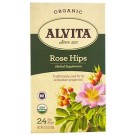 Alvita Teas, Organic, Rose Hips Tea, Caffeine Free, 24 Tea Bags, 2.75 oz (78 g)