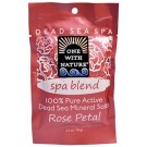 One with Nature, Dead Sea Mineral Salts, Spa Blend, Rose Petal, 2.5 oz (70 g)