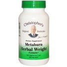 Christopher's Original Formulas, Metaburn Herbal Weight Formula, 450 mg, 100 Veggie Caps