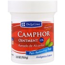De La Cruz, Camphor Ointment, Pain Relieving Rub, 2.5 oz (70.9 g)