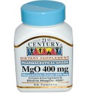 21st Century, MgO, Magnesium Oxide, 400 mg, 90 Tablets