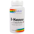 Solaray, D-Mannose, with CranActin, 60 Vegetarian Capsules