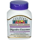21st Century, Digestive Enzymes, 60 Capsules