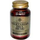 Solgar, Natural Omega-3, Vegetarian DHA, 200 mg, 50 Vegetarian Softgels