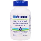 Life Extension, Hair, Skin & Nails, Rejuvenation Formula with Verisol, 90 Tablets
