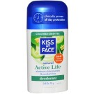 Kiss My Face, Natural Active Life Deodorant, Cucumber Green Tea, 2.48 oz (70 g)