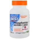 Doctor's Best, Phosphatidylserine Plus DHA, 60 Veggie Softgels