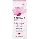 Derma E, Rejuvenating Face Oil, Sage & Lavender , 1 fl oz (30 ml)