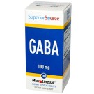 Superior Source, GABA, 100 mg, 100 MicroLingual Instant Dissolve Tablets