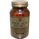 Solgar, Folic Acid, 800 mcg, 250 Tablets