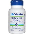 Life Extension, Optimized Folate, 1000 mcg, 100 Veggie Tabs
