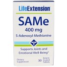 Life Extension, SAMe (S-Adenosyl-L-Methionine), 400 mg, 30 Enteric Coated Tablets