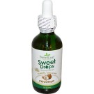 Wisdom Natural, SweetLeaf Liquid Stevia, Sweet Drops Sweetener, Coconut, 2 fl oz (60 ml)