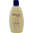 Aveeno, Baby, Soothing Relief Creamy Wash, Fragrance Free, 8 fl oz (236 ml)