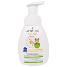 ATTITUDE, Sensitive Skin Care, Baby, 2-in-1, Natural Hair and Body Foaming Wash, Fragrance Free, 8.4 fl oz (250 ml)