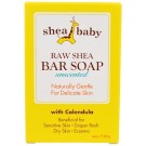 Shea Baby Shea Mama, Raw Shea Bar Soap, Unscented, 4 oz (120 g)