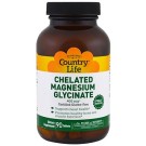 Country Life, Chelated Magnesium Glycinate, 400 mg, 90 Tablets