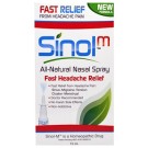 Sinol, SinolM, All-Natural Nasal Spray, Fast Headache Relief, 15 ml
