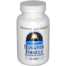 Source Naturals, Hangover Formula, Multi-Nutrient Complex, 60 Tablets