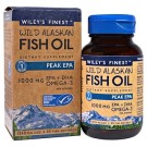 Wiley's Finest, Wild Alaskan Fish Oil, Peak EPA, 1250 mg, 30 Fish Softgels