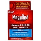 Schiff, MegaRed, Omega-3 Krill Oil, Extra Strength , 500 mg, 45 Softgels