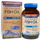 Wiley's Finest, Wild Alaskan Fish Oil, Peak EPA, 1250 mg, 120 Fish Softgels