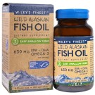 Wiley's Finest, Wild Alaskan Fish Oil, Easy Swallow Minis, 450 mg, 180 Softgels