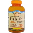 Sundown Naturals, Extra Strength Fish Oil, 1200 mg, 100 Softgels