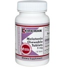 Kirkman Labs, Melatonin Chewable Tablets, 3 mg, 150 Tablets