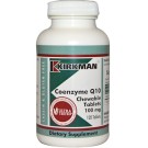 Kirkman Labs, Coenzyme Q10, 100 mg, 120 Chewable Tablets