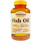 Sundown Naturals, Fish Oil, 1000 mg, 144 Softgels