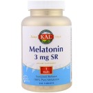 KAL, Melatonin, 3 mg, 120 Tablets