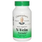 Christopher's Original Formulas, V-Vein Formula, 500 mg, 100 Veggie Caps