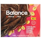 Balance Bar, Nutrition Bar, Chocolate Caramel Peanut Nougat, 6 Bars, 1.55 oz (44 g) Each