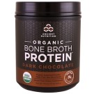 Dr. Axe / Ancient Nutrition, Organic Bone Broth Protein, Dark Chocolate, 17.8 oz (504 g)