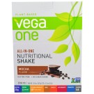 Vega, Vega One Shake, Mocha, 10 Packets, 1.5 oz (42 g) Each