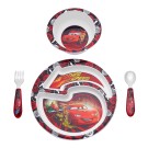 The First Years, Disney Cars, Feeding Set, 9+m, 4 Pieces