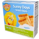 Earth's Best, Sunny Days Snack Bars, Apple, 8 Bars, 0.67 oz (19 g) Each