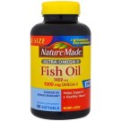 Nature Made, Ultra Omega-3, Fish Oil, 1400 mg , 90 Softgels